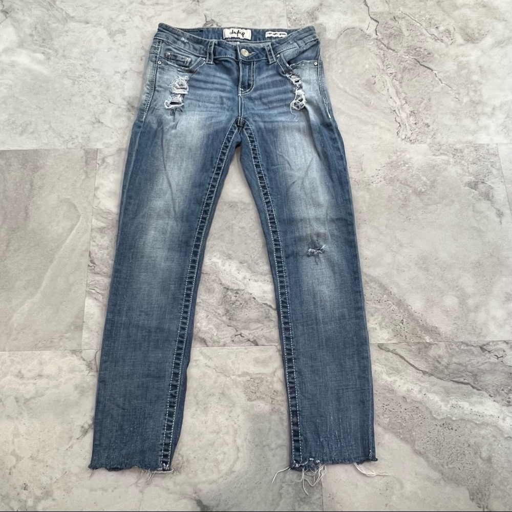 Daytrip Linx Ankle Cut off‎ Skinny Jeans Size 26 or 2 Short